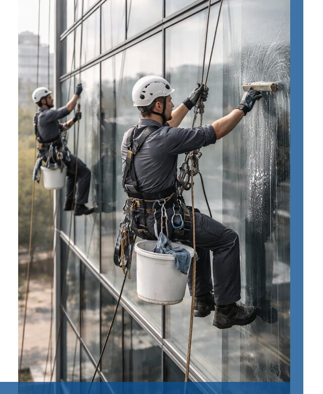 Мойка сплошного остекления в Юбилейном, заказать от 309 р.| ВЫСОТНИК-Юбл