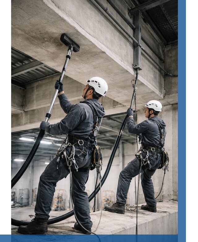 Обеспыливание потолочных конструкций в Юбилейном от 258 р. |ВЫСОТНИК-Юбл