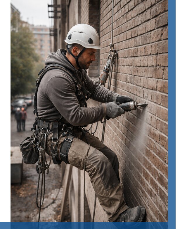 Расшивка кирпичных швов в Юбилейном от 618 р. | ВЫСОТНИК-Юбл