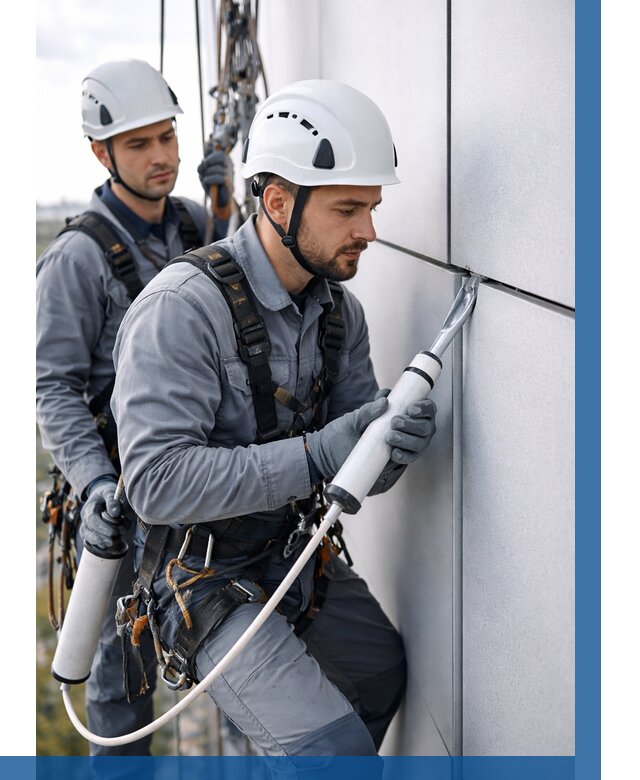 Герметизация швов вилатермом в Юбилейном от 618 р. | ВЫСОТНИК-Юбл