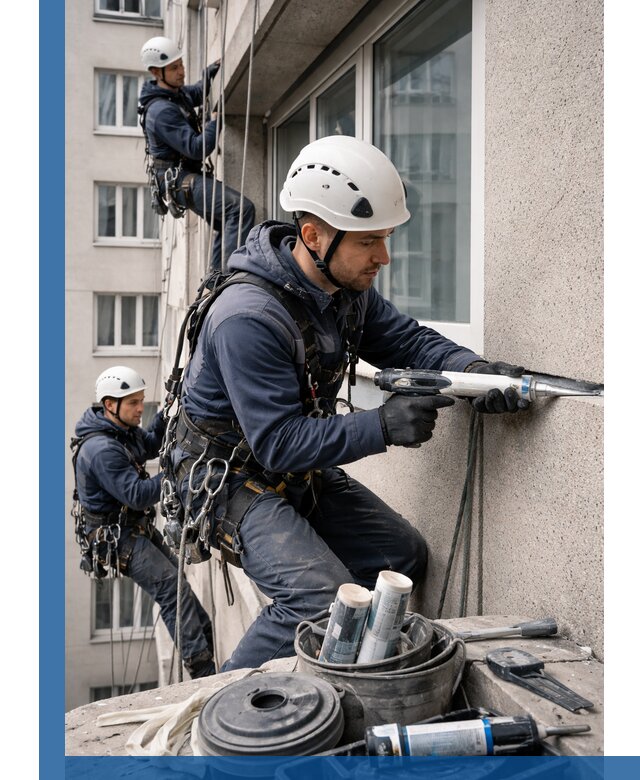 Герметизация швов лоджии в Юбилейном профессионально и надежно