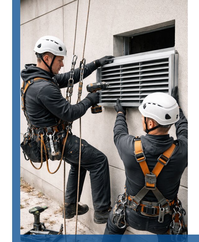 Монтаж вентиляционных решеток в Юбилейном профессиональный сервис