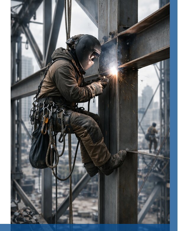 Высотные сварочные работы в Юбилейном от 3606 р. | ВЫСОТНИК-Юбл