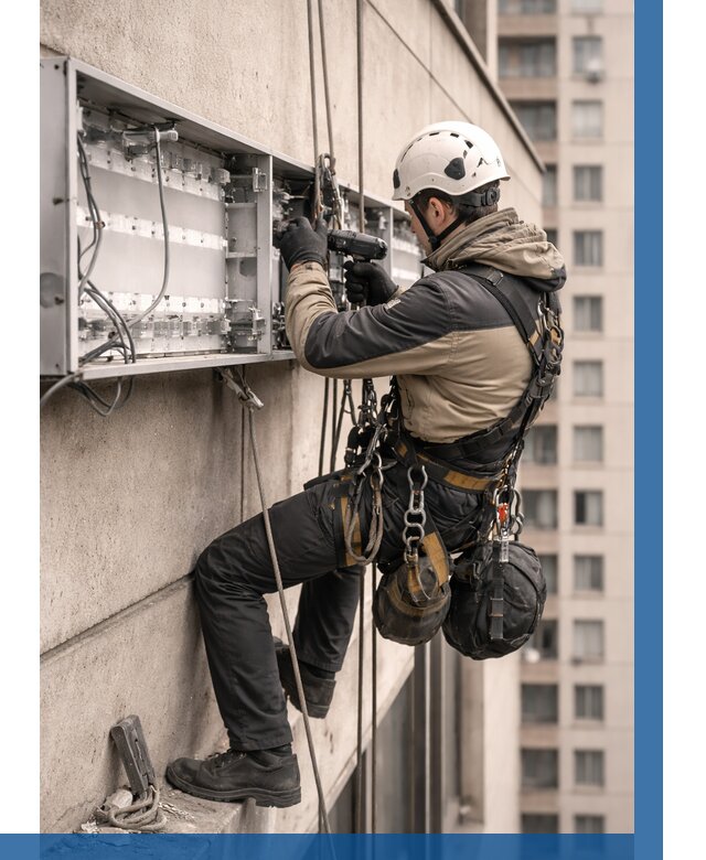 Ремонт вывески на высоте в Юбилейном от 4636 р. | ВЫСОТНИК-Юбл