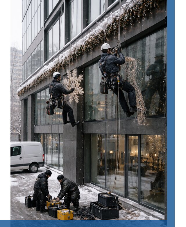 Демонтаж новогоднего оформления в Юбилейном от 5667 р. | ВЫСОТНИК-Юбл