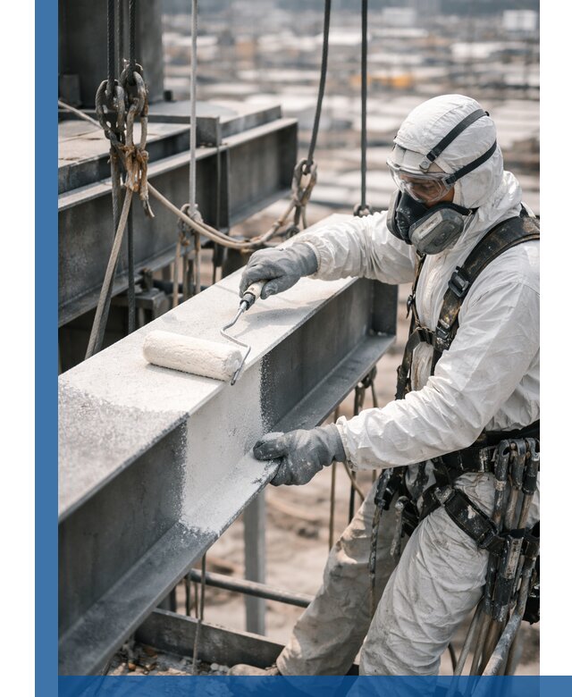 Профессиональная огнезащитная обработка металлоконструкций в Юбилейном