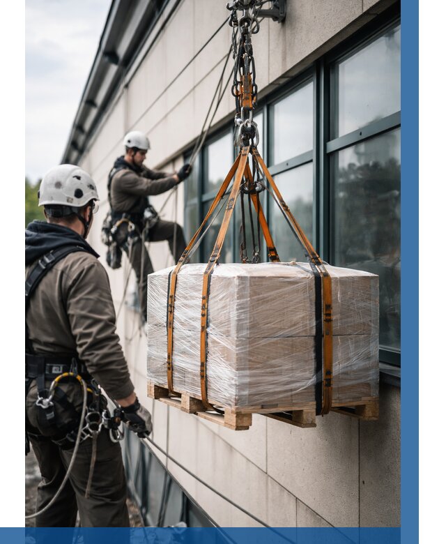 Подъем груза на высоту в Юбилейном от 3091 р. | ВЫСОТНИК-Юбл