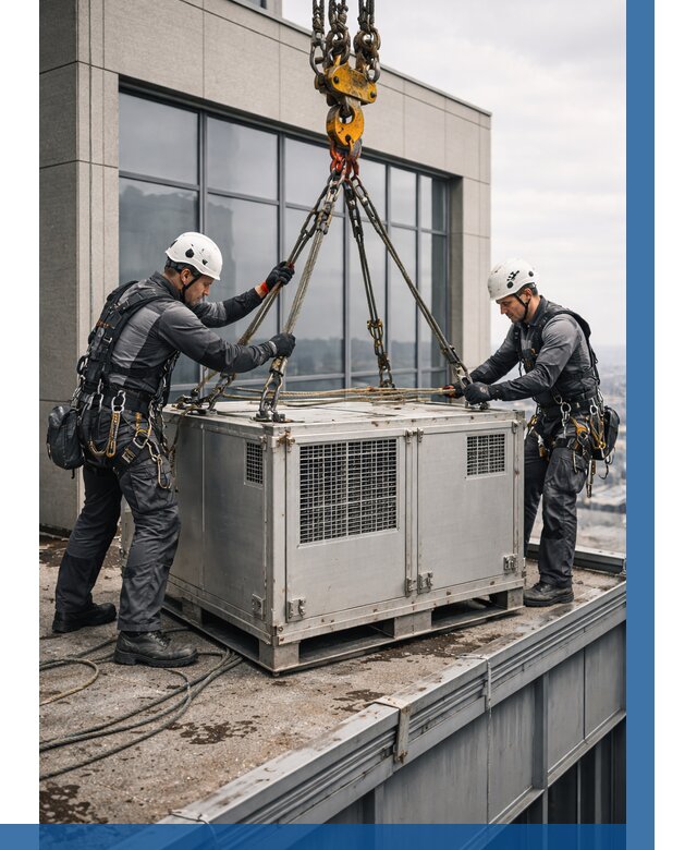 Такелажные работы на высоте в Юбилейном от 8242 р. | ВЫСОТНИК-Юбл