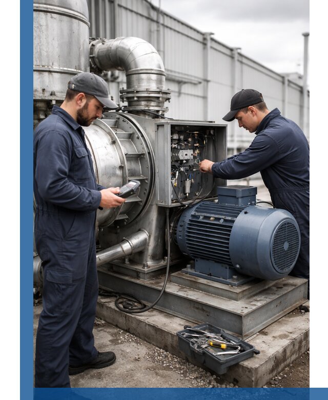 Техническое обслуживание промышленного оборудования в Юбилейном