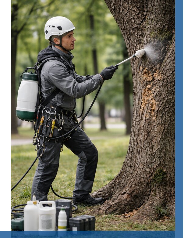 Обработка деревьев от вредителей в Юбилейном от 4636 р. | ВЫСОТНИК-Юбл