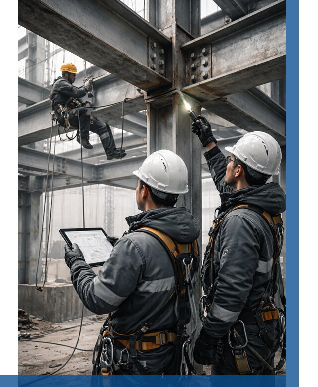 Обследование металлоконструкций в Юбилейном от 5667 р. | ВЫСОТНИК-Юбл