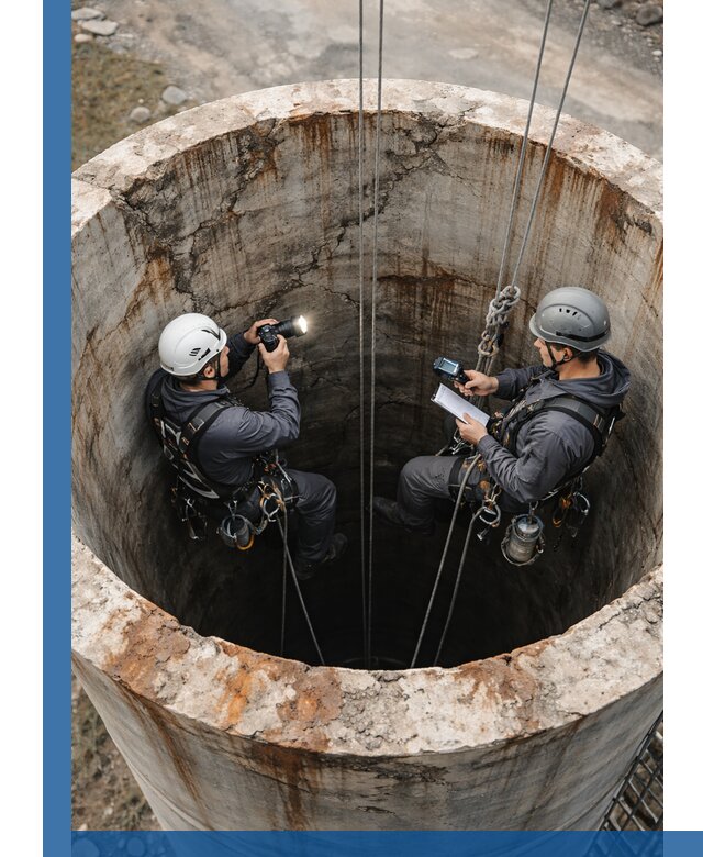 Обследование дымовой трубы: диагностика и оценка состояния в Юбилейном